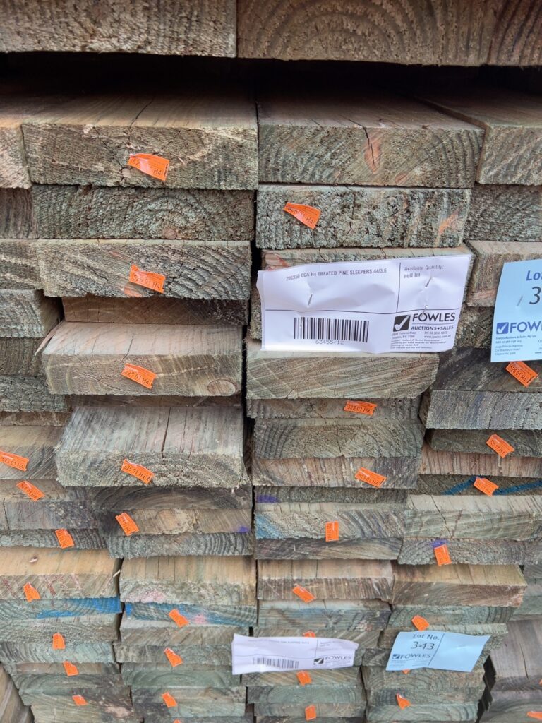 200X50 CCA H4 TREATED PINE SLEEPERS 44/3.6