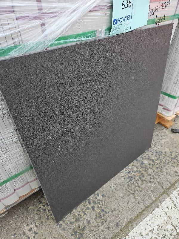 NEW 600MM X 600MM PORCELAIN TILE, HAMILTON IRON MATTE