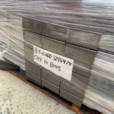 PALLET OF GRAPHITE SATIN MOSAIC 45X95MM, 14 BOXES