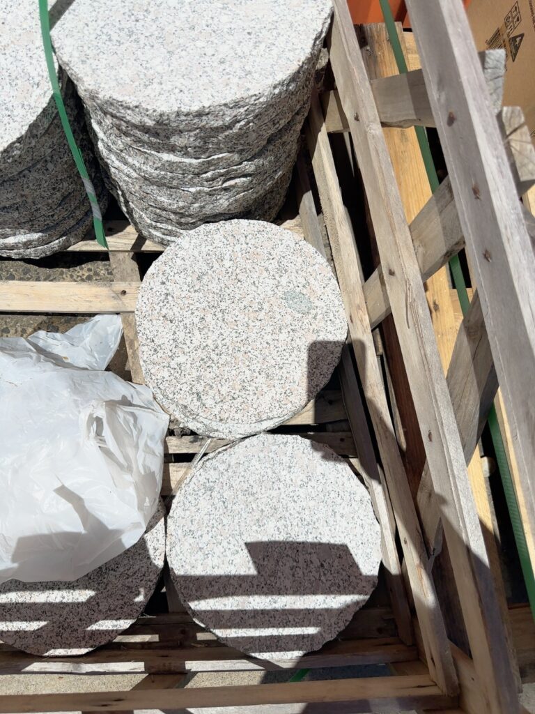 300MM X 300MM GRANITE STEPPING STONE RRP$9.99 EACH