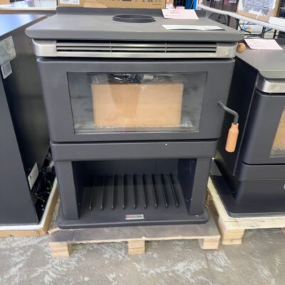 EX DISPLAY SCANDIA KALORA KA500BX2 WOODSTACK CONVECTION WOOD HEATER, HEATS UP TO 200M2. 3 SPEED FAN, LARGE WOOD STORAGE RRP$2235, KA500BX2-22-0080