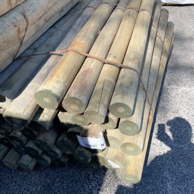 100-125MM TREATED PINE ROUND POLES-50/2.1