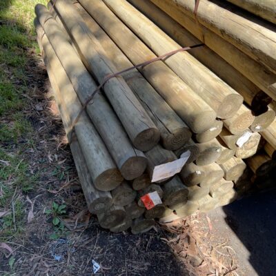 100-125MM TREATED PINE ROUND POLES-50/2.1