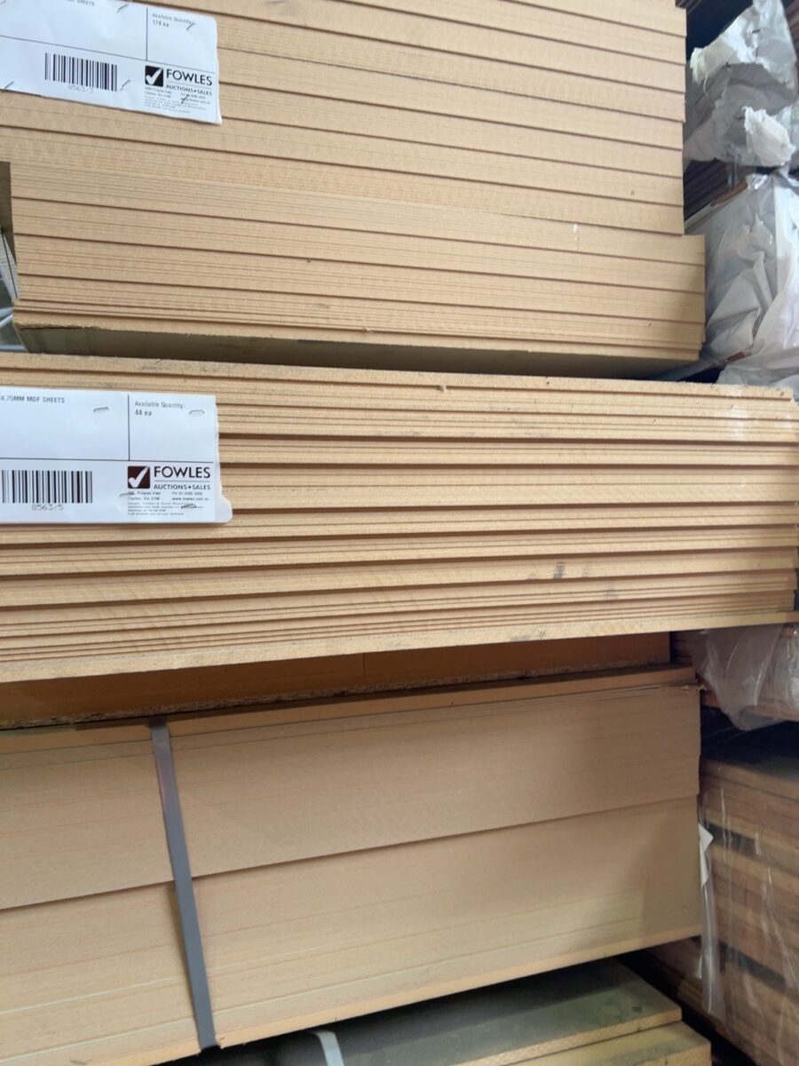 2412X822X4.75MM MDF SHEETS