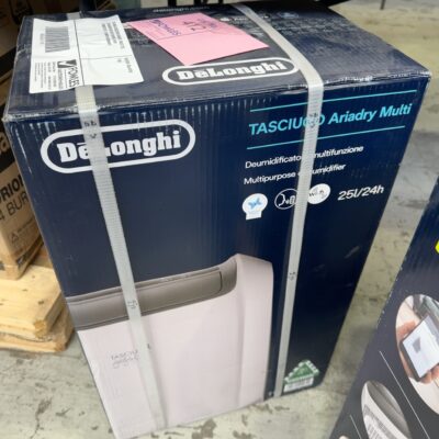 DELONGHI DDSX225WF ARIADRY, MULTI 25L DEHUMIDIFIER WITH PURIFIER, WIFI CONNECTIVITY, 12 MONTH WARRANTY