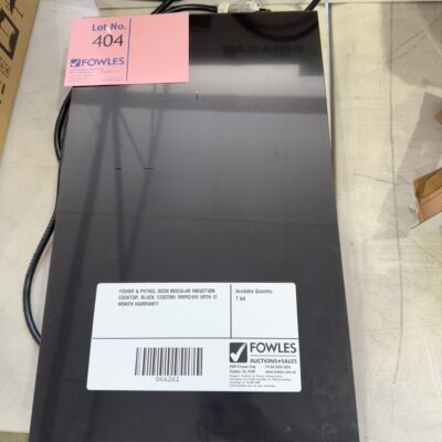 FISHER & PAYKEL 30CM MODULAR INDUCTION COOKTOP, BLACK, CI302DB1 RRP$2499 WITH 12 MONTH WARRANTY