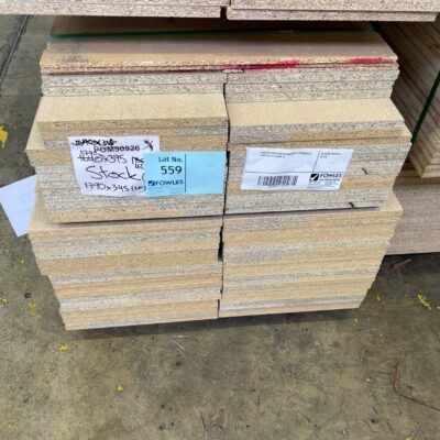 1490X395 RAW PARTICLEBOARD X 42 SHEETS & 1790X345 X 20 SHEETS