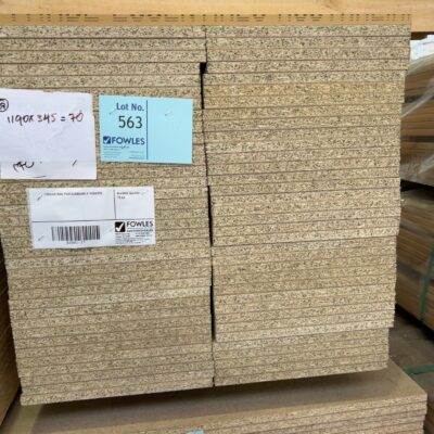 1190X345 RAW PARTICLEBOARD X 70 SHEETS