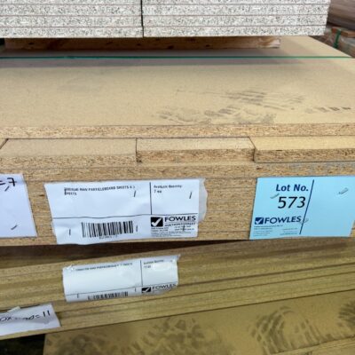 2580X840 RAW PARTICLEBOARD SHEETS X 7 SHEETS