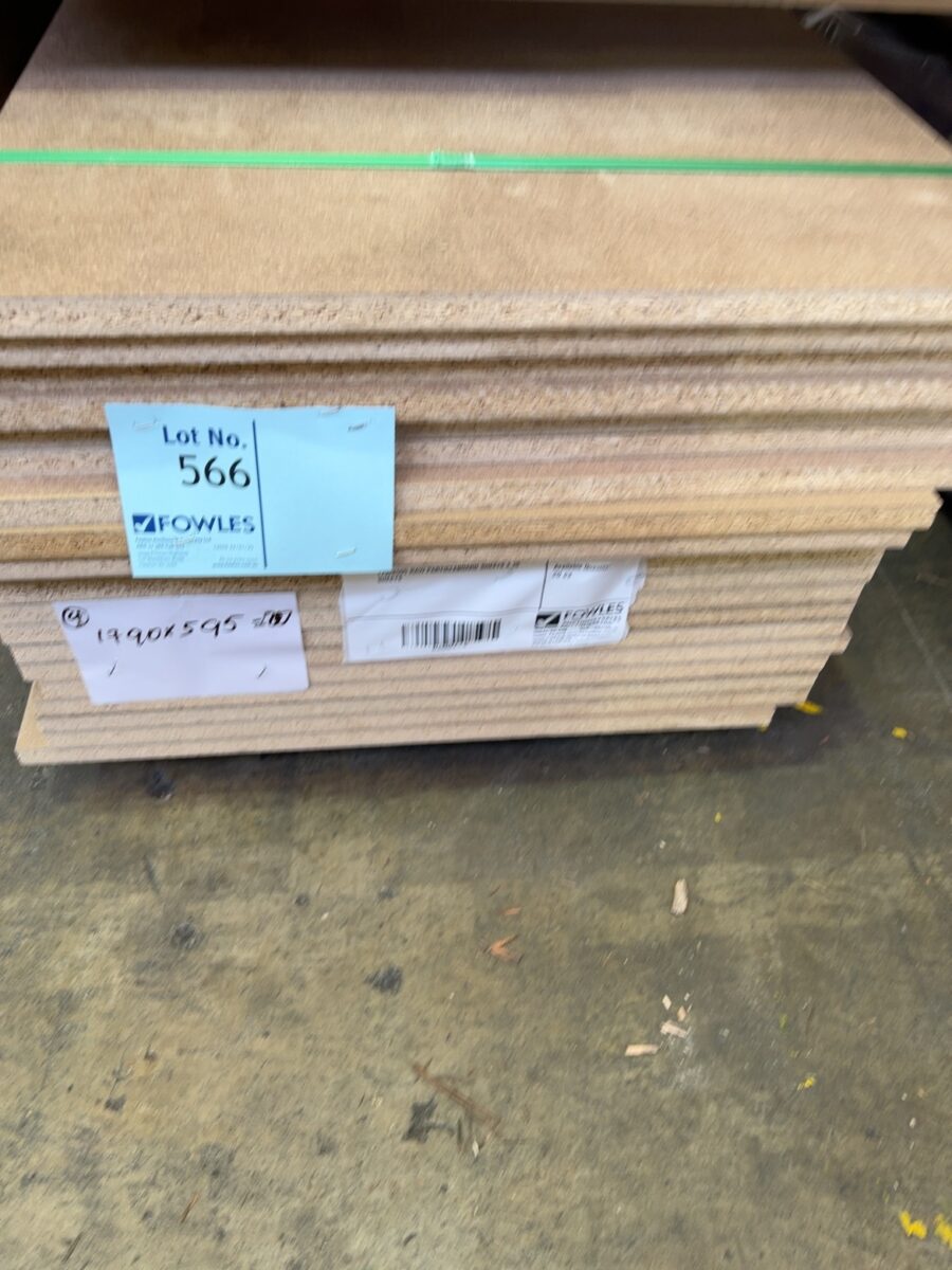 1790X595 RAW PARTICLEBOARD SHEETS X 20 SHEETS