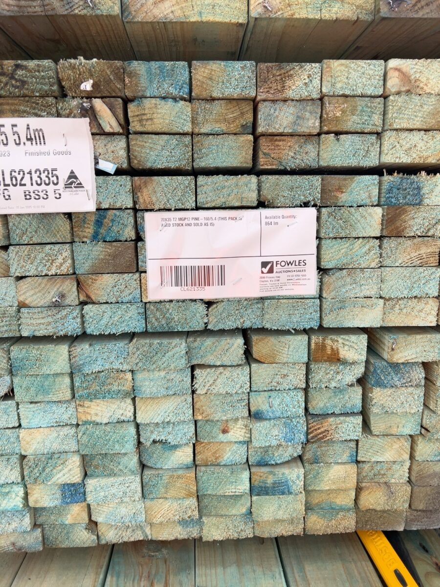 70X35 T2 MGP12 PINE-160/5.4 (THIS PACK IS AGED STOCK AND SOLD AS IS)