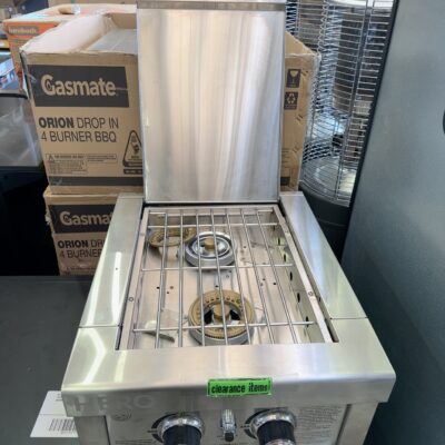 EX DISPLAY GASMASTER DUAL BURNER, NATURAL GAS READY, Z21026BNG RRP$1149, 3 MONTH WARRANTY