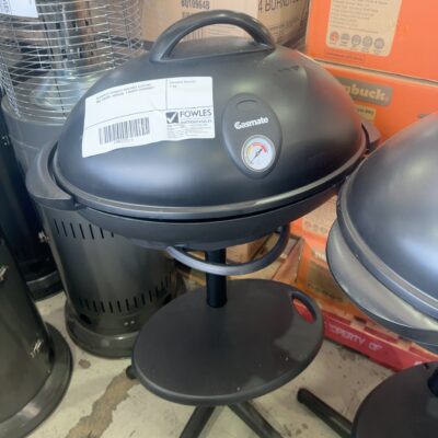 EX DISPLAY GASMATE PORTABLE ELECTRIC BBQ, BQE328, RRP$349, 3 MONTH WARRANTY