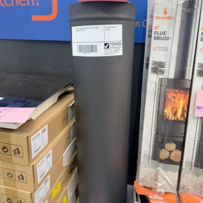 SCANDIA 1000MM SECTION OF FLUE, NO BOX, SOLD AS IS, SCF0252