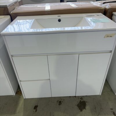 NEW 900MM VANITY WITH CERAMIC TOP, VPB900-431L