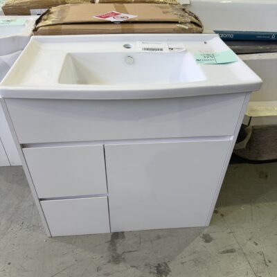 NEW 800MM VANITY WITH CERAMIC TOP, VPB800-165L