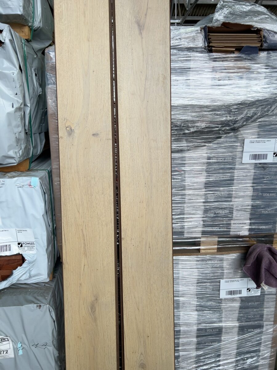 2265X195X12MM MARITIME MATT LAMINATE FLOORING-(54 BOXES X 2.65 M2)