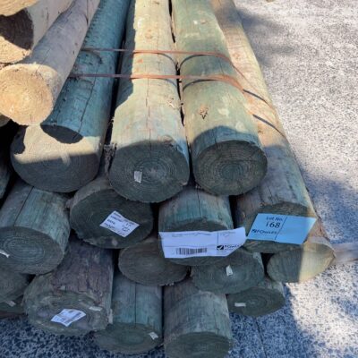 150-200MM TREATED PINE POINTED CAMBIO POLES 17/2.7