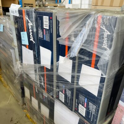 PALLET OF BELLBRAE WHITE SHAVING CABINETS 630MM WIDE X 510MM HIGH