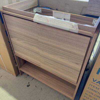 NEW 750MM LAMINATE VANITY CABINET ONLY, CB54075