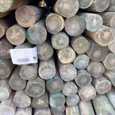 100-125MM TREATED PINE ROUND POLES-50/2.1