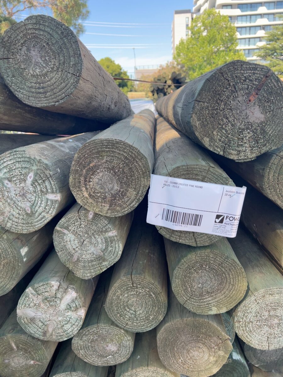 150-200MM TREATED PINE ROUND POLES-20/3.0