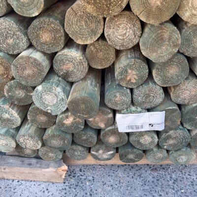 100-125MM TREATED PINE ROUND POLES-50/2.1