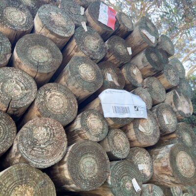 100-125MM TREATED PINE ROUND POLES-50/2.1