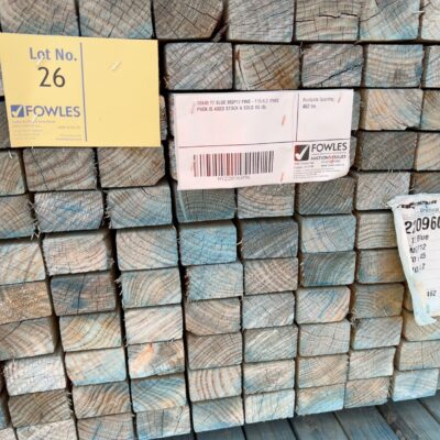 70X45 T2 BLUE MGP12 PINE-110/4.2 (THIS PACK IS AGED STOCK & SOLD AS IS)