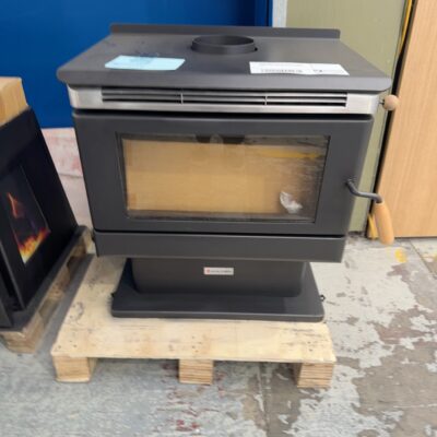 SCANDIA KALORA KA500C CONVECTION WOOD FIRED HEATER, HEATS UP TO 200M2, 3 SPEED FAN CONTROL, RRP$1999 **CARTON DAMAGE STOCK, SOLD AS IS** KA500C-24-0210