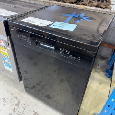 EX DISPLAY EURO BLACK DISHWASHER, UNTESTED, UNSURE WORKING CONDITION SOLD AS IS