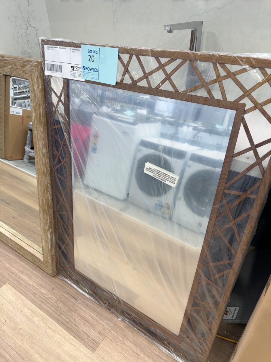 NEW DESIGNER MIRROR PF-TK003 RRP$399 86CM X 117CM