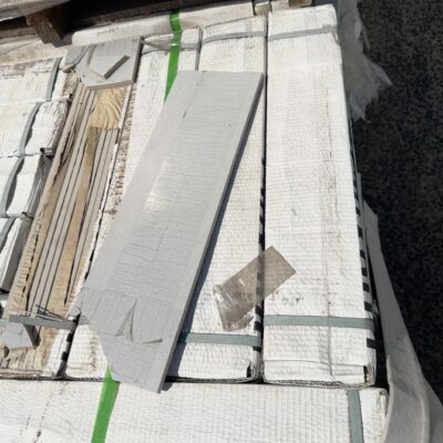 PALLET OF MATTE GREY TILE 600MM X 150MM, #1