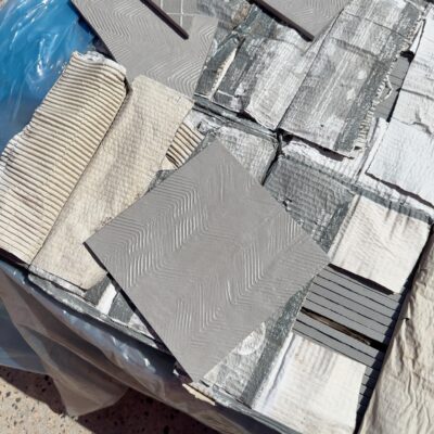 PALLET OF 200MM X 200MM ZIG ZAG CEMENT TILE