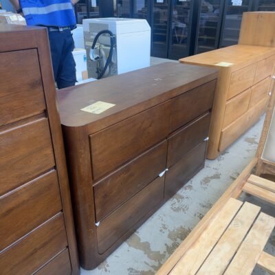 NEW BOWER CURVED DRESSER WITH MIRROR AU1221 & AU1222