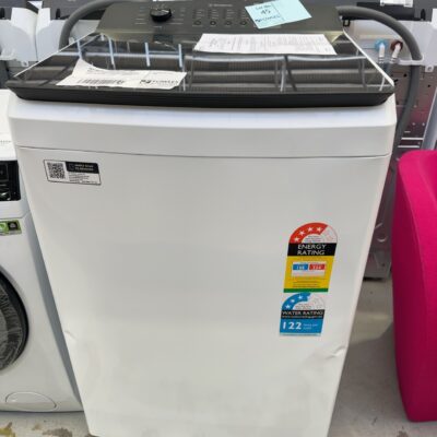 WESTINGHOUSE WWT1084C7WA, 10KG EASYCARE 700 TOP LOAD WASHING MACHINE, 800RPM, 12 WASH PROGAMS, DURABLE SOFT CLOSE GLASS LID, 12 MONTH WARRANTY