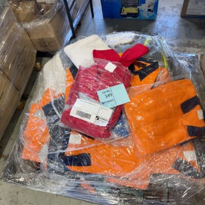 PALLET OF HIGH VIS WORKWEAR SOLD AS IS