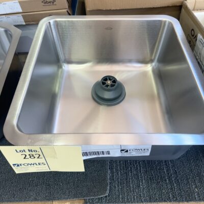 ABEY PLAGO SQUARE UNDERCOUNTER SINK, LG100UX