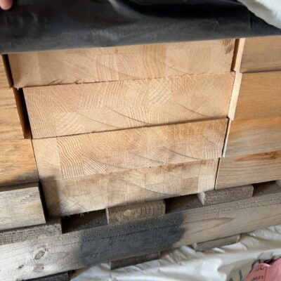 290X72 GLACIAL OAK DAR LAM KD HARDWOOD CHOPPING BLOCKS